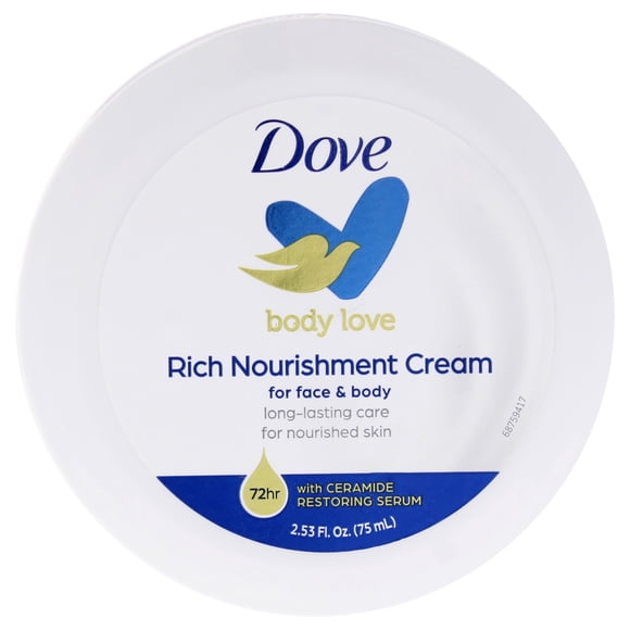 Crema Dove Nutrición Intensiva Unisex 3 x 75 ml