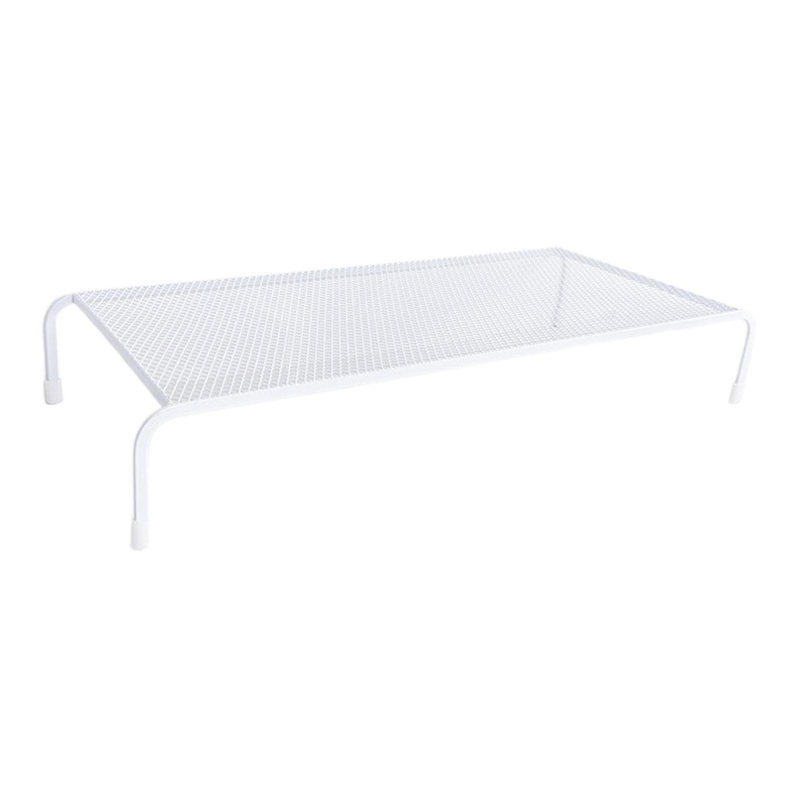 Magideal - Soporte Para De Computadora, Soporte De Exhibición De Hierro De Mesa, Instalación Gratuita, Soporte De Resistente, Estante Versátil Una Sola Capa