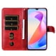 thumbnail image 5 of Funda con Cremallera para Honor X6A, Carcasa Cartera de Cuero PU con Soporte y Tarjetero, 5 of 6
