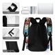 thumbnail image 5 of Moana Princesa-theme Backpack, Campus style schoolbag Bookbag with Adjustable Shoulder Straps And Large Zip Compartment, Unisex Travel Bags.42x30x15cm, 5 of 6