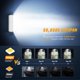 thumbnail image 4 of Barra de luces LED marina Nilight 9,5" blanca, combinación spot y flood, 4 of 9