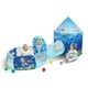 thumbnail image 1 of Juego Tent VEVOR 3 en 1 con túnel, canasta de baloncesto para niños, color azul, 1 of 3