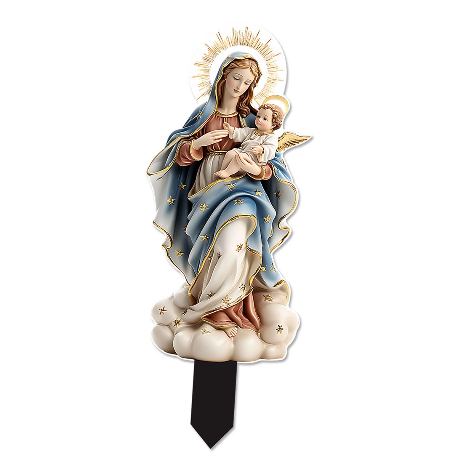 Magideal - Stakes De Jardín Decorativos 2D Plague Versátiles De Arte Del Patio Versátiles Decoración Del Jardín Para El Jardín Para El Césped Del Porche De La Estilo C