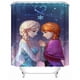thumbnail image 1 of Cortina de ducha Twins, juego de cortina de baño con ganchos, tamaño 66 x 72 pulgadas, 1 of 3