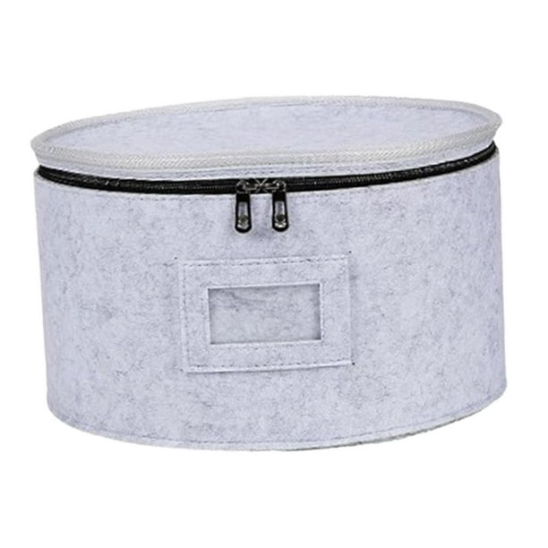 Caja De Almacenamiento Apilable Para Mudanzas, Con Placa De Fieltro Grueso Y Acolchado, Para Tazas Y Vasos, 30,5 Cm X 18 Cm