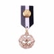 thumbnail image 1 of Insignia De Tela A Rayas, Medalla, Joyería única, Ramillete Para Abrigo, Camisa, Mujer, Hombre, Estilo E, 1 of 5