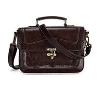 Ecosusi Bolso Bandolera Perforado Para Mujer Ipad Mini 7,9""- Café Oscuro