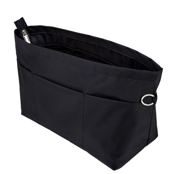 Time Wing Insertador Organizador para Bolso Tote, Grande, Negro