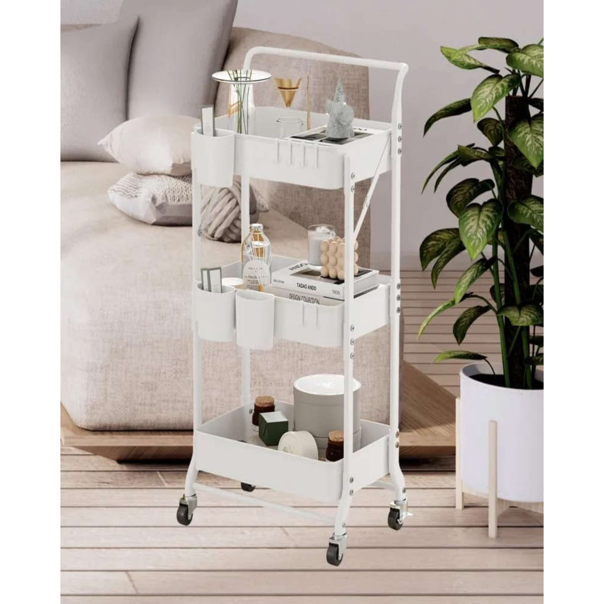 Myl Todo Hogar - Carrito Plegable Organizador 3 Niveles