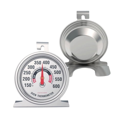Ioensy - Termómetro De Horno De Acero Inoxidable, Lectura Instantánea, Número A Gran Escala Para Hornear