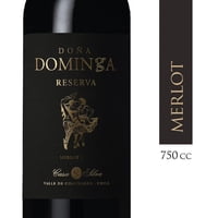Vino Tinto Merlot Reserva 14° Botella 750 Cc Doña Dominga