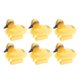 thumbnail image 5 of 6 Piezas Patitos Bebé Patitos Flotantes Pato Adorno Plástico Estanque Pez Koi, 5 of 5