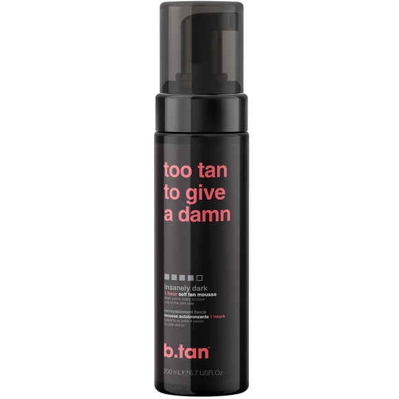Autobronceador b.tan Ultra Dark Too Tan, 200 ml, vegano, libre de crueldad animal