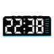 thumbnail image 2 of Reloj Despertador Digital Con Luz Nocturna LED Para Dormitorio De Estilo Rústico, Sala De Estudio, Luz Azul., 2 of 5
