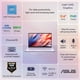 thumbnail image 2 of Chromebook ASUS 15.6" Intel N50 4 GB RAM 128 GB Morado, 2 of 9