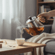 thumbnail image 3 of Tetera de Vidrio 550ml con Infusor | Mango Madera Premium, 3 of 3