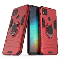 Foxdock Funda Antigolpes Para Xiaomi Redmi 9C – Protección Total Con Soporte Y Diseño Robusto