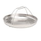 thumbnail image 1 of Cesta para sartén y vaporera Goodful, todo en uno, de acero inoxidable, 1 of 8