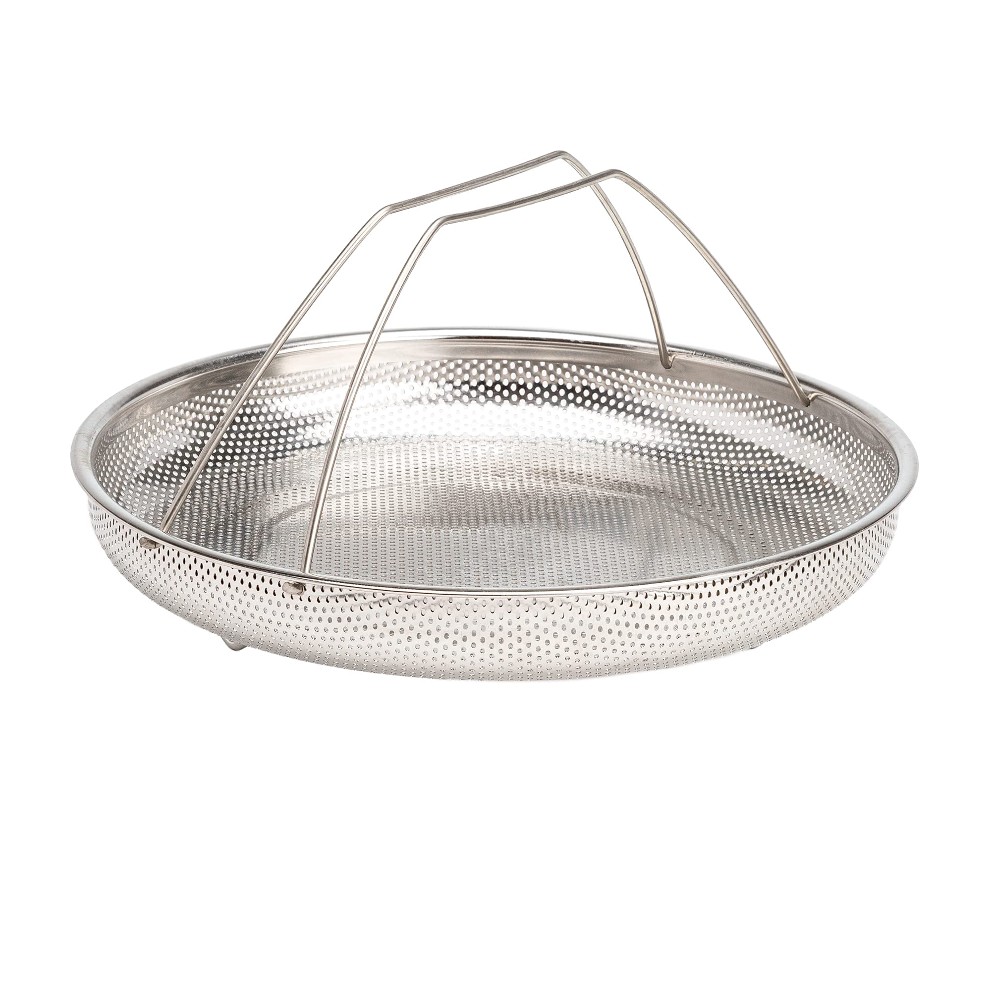 Cesta Para Sartén Y Vaporera Goodful, Todo En Uno, De Acero Inoxidable
