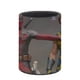 thumbnail image 3 of Deadpool y Wolverine-theme Cylinder Pen Holder Pencil Organizer with Flannel Lining PVC Leather Material Cardboard Base for study work 10*8CM, 3 of 6