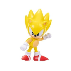 Figura De Acción Sonic The Hedgehog Classic Super Sonic 2.5
