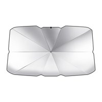 Magideal - Cubierta Para Parabrisas De Coche, Sombrilla Para Coche, Visera Para El Sol, Protección Solar, Parasol Para Ventana Delantera Para Coche Sedán S