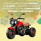 thumbnail image 4 of Moto Eléctrica Para Niños Motocicleta Clásica Luz Y Sonidos Roja, 4 of 4