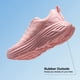 thumbnail image 3 of Zapatillas para mujer NORTIV 8 para caminar Rosa Talla 8 Antideslizantes, 3 of 9