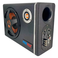 Genérico - Kit De Subwoofer Plano Con Amplificador Y Parlante
