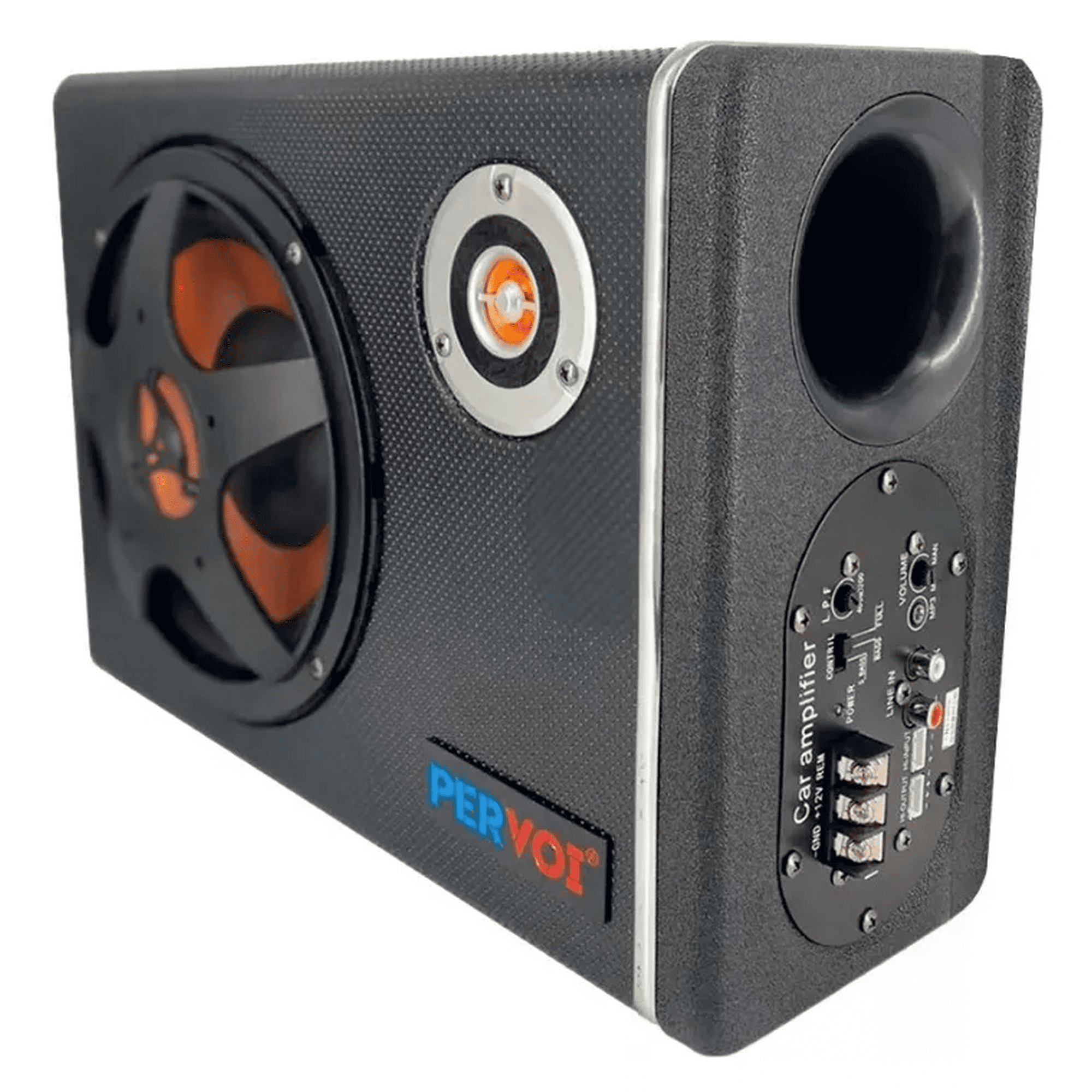 Genérico - Kit De Subwoofer Plano Con Amplificador Y Parlante