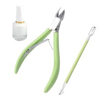 Ioensy - Pinzas De Manicura Pinzas De Uñas Premium Para Uñas De Manos Y Pies Spa Salon Style C