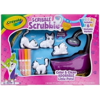 Juguete Crayola Scribble Scrubbie Pets Tub Set 2.0