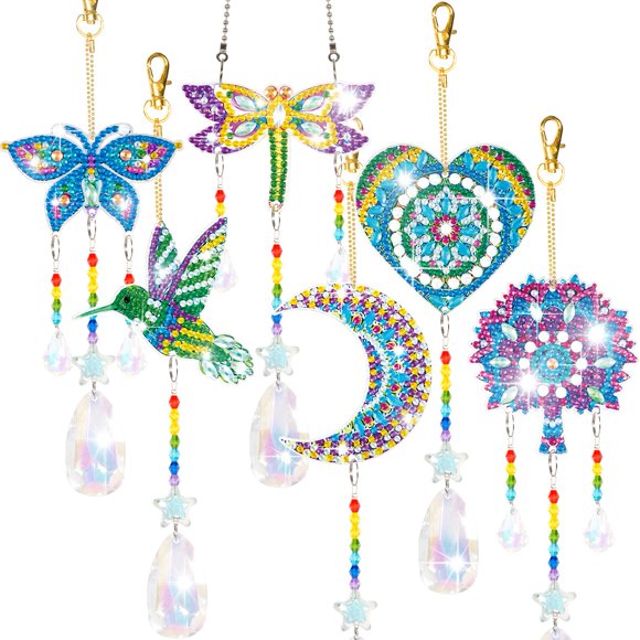 Kit de 6 piezas de Pintura de Diamantes YUNVI 20 cm – Atrapasol