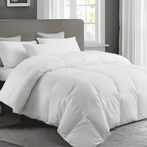 Space Home - Plumon 2plaza Invierno Premium 90% Pluma De Pecho Ganso Certificado