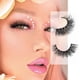 thumbnail image 4 of Pestañas postizas tenues de aspecto natural, banda transparente de 15 mm, 10 pares, paquete múltiple, suaves y reutilizables, hechas a mano por, 4 of 7
