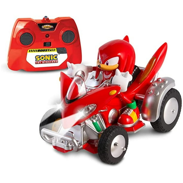 Juguete Figura Knuckles The Hedgehog Auto A Control Remoto