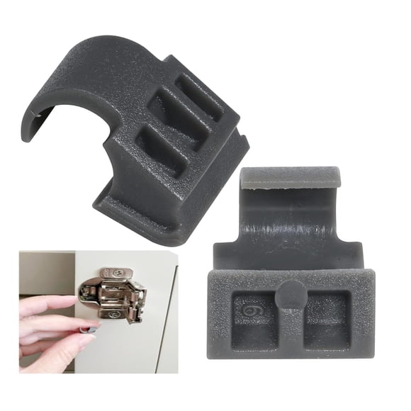 Clips de restricción para gabinete E.H.C. de 86 grados, paquete de 4