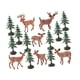 thumbnail image 2 of Tree Deer Figuras Criaturas Realistas Del Bosque Para Niños De Navidad Red Deer, 2 of 3