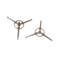 Magideal - 2 Soportes Para Rollo De Tocadiscos, Antideslizantes, Portátiles, Fáciles De Instalar, Soportes Para Bandeja De Placa Base, Abrazaderas Para Discos Gi