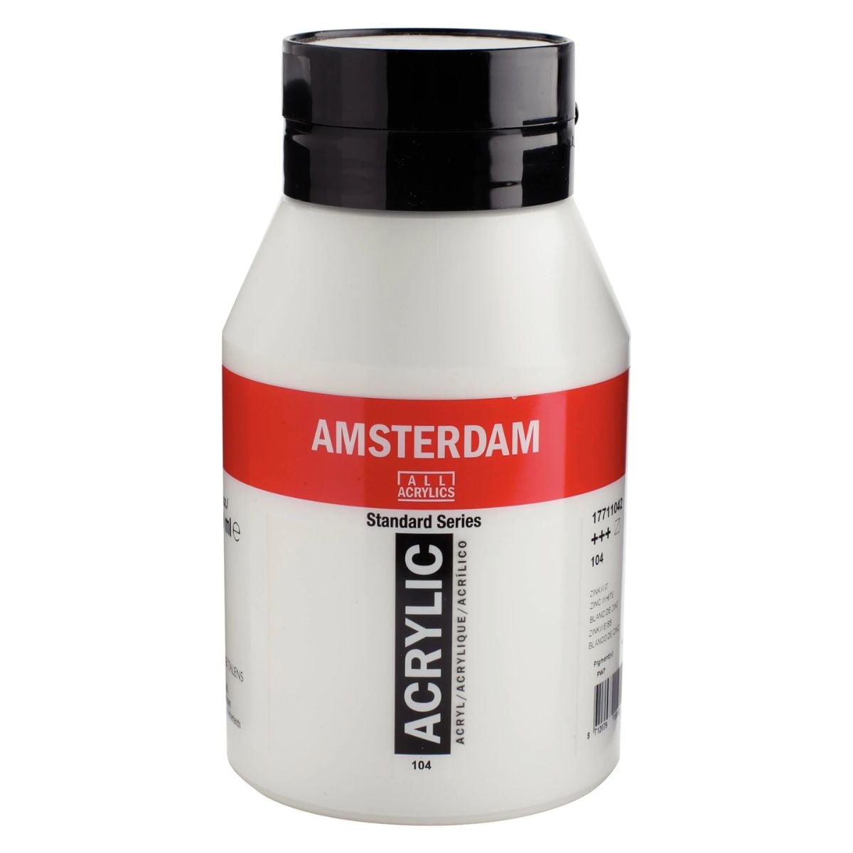 Acrílico Amsterdam Serie Standard 1000ml 104 Blanco Zinc