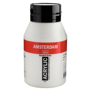 Acrílico Amsterdam Serie Standard 1000Ml 104 Blanco Zinc