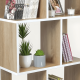 thumbnail image 3 of Estante librero vertical Top Living Book-0 madera y blanco, 3 of 3
