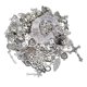thumbnail image 4 of 100 gramos de plata tibetana diy encantos de cuentas de bricolaje joyas hallazgos, 4 of 5