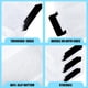 thumbnail image 4 of Caja organizadora Vyndicca pack de 4 (21 × 14 × 7 cm) de plástico transparente, 4 of 7