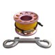 thumbnail image 4 of Carrete De Dedo De Aleación De Aluminio De Buceo De 15 M Con Mosquetón De Perno Rosa, 4 of 5