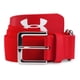 thumbnail image 1 of Cinturón de béisbol Under Armour UA para hombre rojo elástico OSFA, 1 of 1
