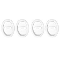 Ioensy - 4X Cubiertas Genéricas Para Cerradura De Puerta De Coche, Accesorios De Silicona Para Camionetas