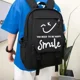 thumbnail image 2 of Large capacity quirky expression backpack, leisure travel backpack, sports minimalist unisex bag for men and women, 2 of 3