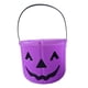 thumbnail image 5 of Cubo Porta Caramelos Ligero Para Fiestas De Halloween, Cubo Para Pedir Dulces, Morado, 5 of 5