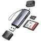 thumbnail image 2 of Lector 2en1 Multi-Tarjeta De Memoria Usb-C 3.1 (Sd/Microsd) Aluminio Silver Ugreen Cm184, 2 of 2